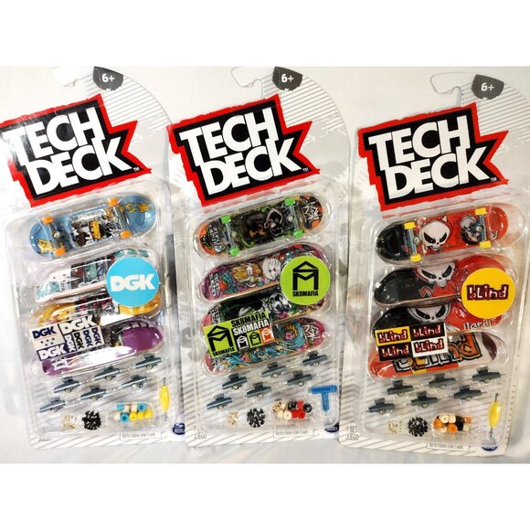 Tech Deck Lot of 24 New In Box Fingerboards - Picture 3 of 6